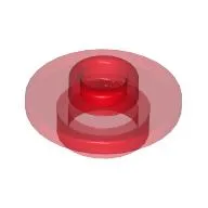 Equipment Cup / Teacup Saucer with Recessed Stud on Top [PLAIN]