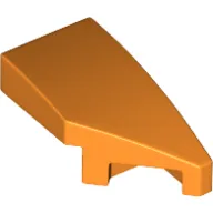 Slope Curved 2 x 1 with Stud Notch Right