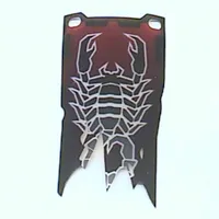 Flag 4 x 9 with Knights' Kingdom II Scorpion Print