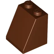 Brick Sloped 65° 2 x 2 x 2 with Bottom Tube