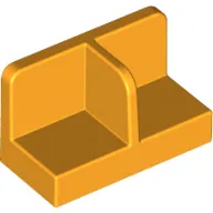 Panel 1 x 2 x 1 with Rounded Corners and Central Divider
