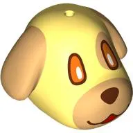 Minifig Head Special, Goldie