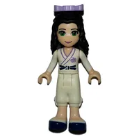 Emma - White Robe, White Trousers, Karate