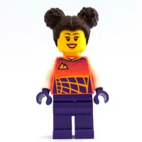 Stunt Rider, Coral Race Jacket, Dark Purple Legs