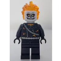 Ghost Rider, White Head, Torn Jacket