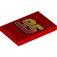 Tile 2 x 3 with '95' Print