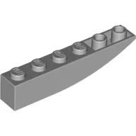 Brick Curved 6 x 1 Inverted