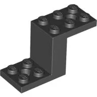 Bracket 5 x 2 x 2 1/3 with Holes, Smooth Bottom