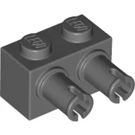 Brick Special 1 x 2 with 2 Pins, Square Pin Holes