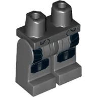 Hips and Dark Bluish Gray Legs with Darth Malgus Armour Print