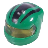 Helmet, Formula 1 with Trans-Yellow Visor pattern and Black Stripes print