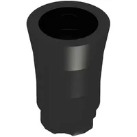 Plant, Palm Tree Trunk - Short Connector, Axle Hole with 2 Inside Prongs