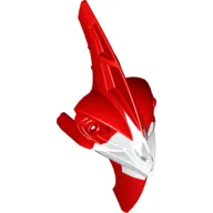 Large Figure Head Barraki Pridak with Marbled Red Pattern