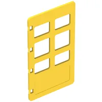 Duplo Door 1 x 3 1/2 x 5 1/3 with Six Panes