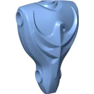 Large Figure Torso with Jayko, Sir, Gold Hawk Relief Print (Series 2)