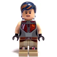 Sabine Wren with Dark Blue and Orange Hair