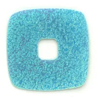 Clikits Icon Accent, Square 3 5/8 x 3 5/8 with Textured Surface