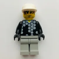 Soccer Player Goalie Black/White #1