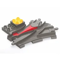 Duplo Train Track Switcher with 2 x 2 Studs