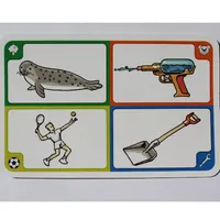 Game Card, Creationary, 114 Sea Lion