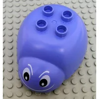 Duplo Animal Spider Body with Face Print