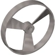 Large Figure Spinner / Propeller with Code Print (Rhotuka)