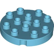 Duplo Plate Round 4 x 4