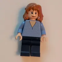 Mary Jane in Medium Blue Sweater