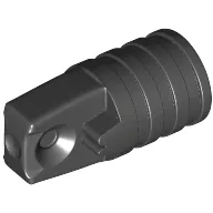 Hinge Cylinder 1 x 2 Locking with 1 Finger and Axle Hole On Ends [No Side Slots]