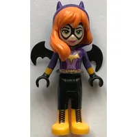 Batgirl, Dark Purple Suit, Wings