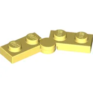 Hinge Plate 1 x 4 Swivel Top / Base - Solid Clip [Complete Assembly]