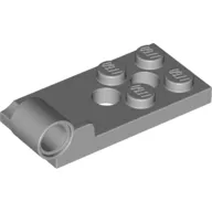 Hinge Plate 2 x 4 with Pin Hole with 2 Holes - Bottom