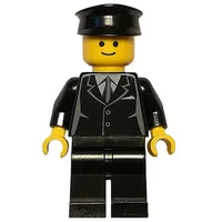 Black Torso Jacket, Black Legs, Black Hat