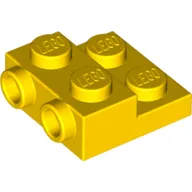 Plate Special 2 x 2 x 2/3 with Two Studs On Side and Two Raised