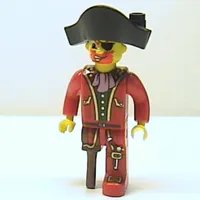 Juniors Minifig, Pirates - Captain Redbeard