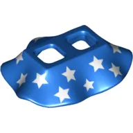 Minifig Hipwear Skirt with White Stars Print