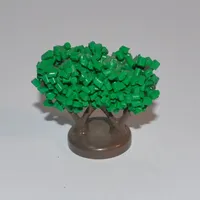 Plant, Tree Granulated Bush with 2 Trunks