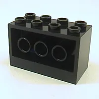 Brick 2 x 4 x 2 with Holes on Sides