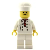Chef - White Torso, White Legs, White Hat