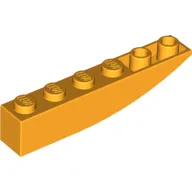 Brick Curved 6 x 1 Inverted