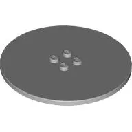 Plate Special Round 8 x 8 with 2 x 2 Center Studs with Groove