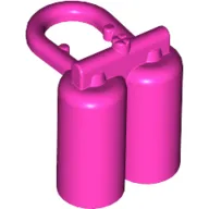 Minifig Neckwear Airtanks with Large Holes