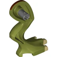 Animal Body Part, Dinosaur, Leg, Right, with Pin and Reddish Brown Markings Print