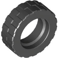 Tyre 17.5 x 6 with Shallow Staggered Treads