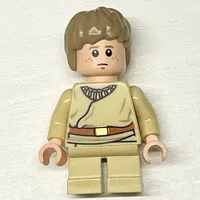 Anakin Skywalker, Child, Dark Tan Hair, White Pupils