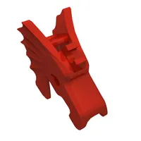 Animal / Creature Accessory, Horse Battle Helmet [Winged, One Clip]