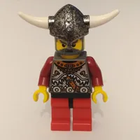 Viking Red Chess Bishop