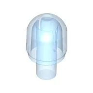 Light Cover 1 x 1 Round with Internal Bar / Bionicle Barraki Eye