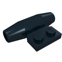 Engine - Smooth, Small 1 x 2 Side Plate [No Axle Holders]