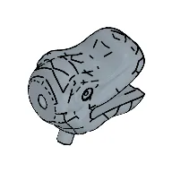 Animal Body Part, Dinosaur, Head, Small